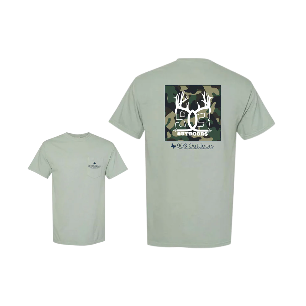 903 - Camo Pocket Tee